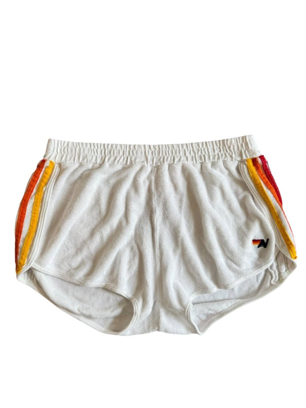 Aviator Nation 5 Stripe Terry Shorts